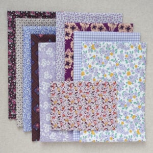 Purple Lilac Fabric Bundle - Image 1