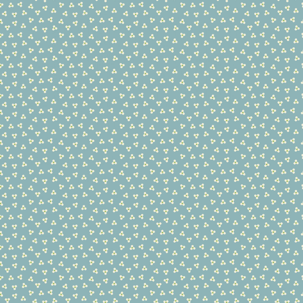 Sally's Quilt Sky Clover R250883D-SKY