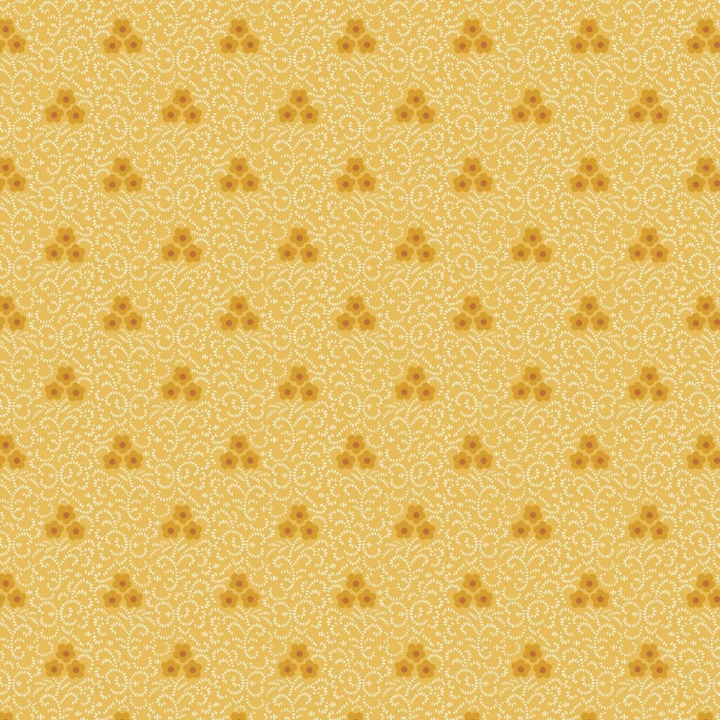 Treasured Past Yellow Triple Ditsy | R621366D-YELLOW