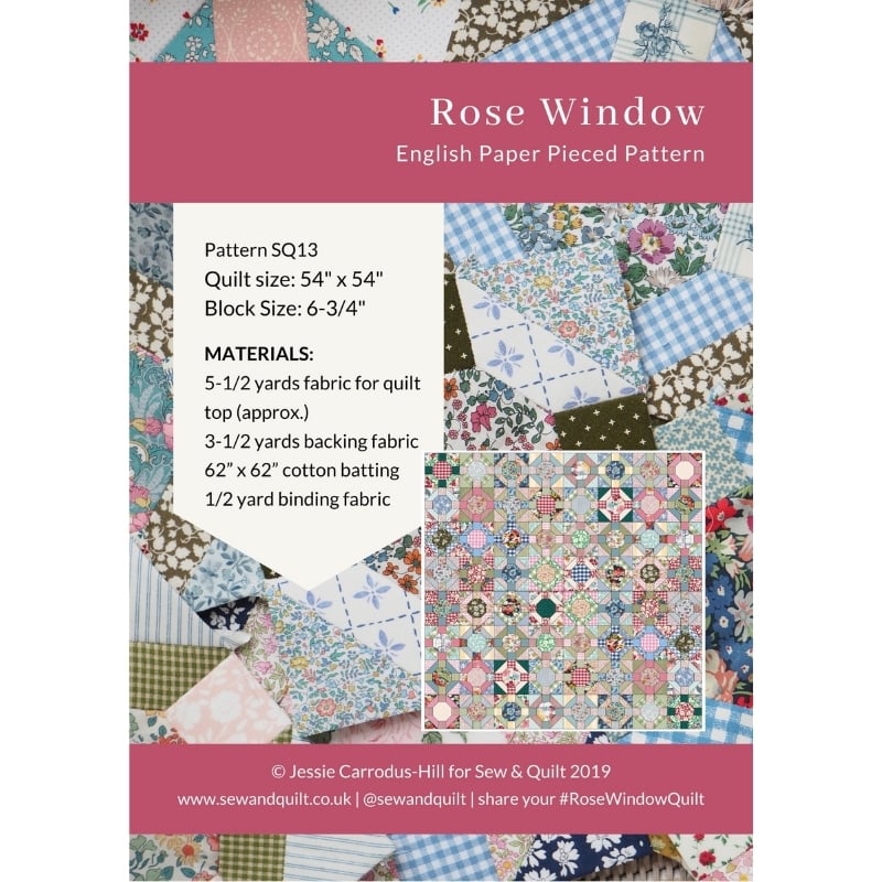 Rose Window Quilt Kit