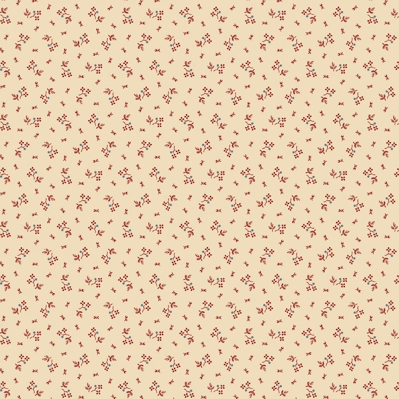 Sample Shirtings Red Sweet Springs | R220652-RED