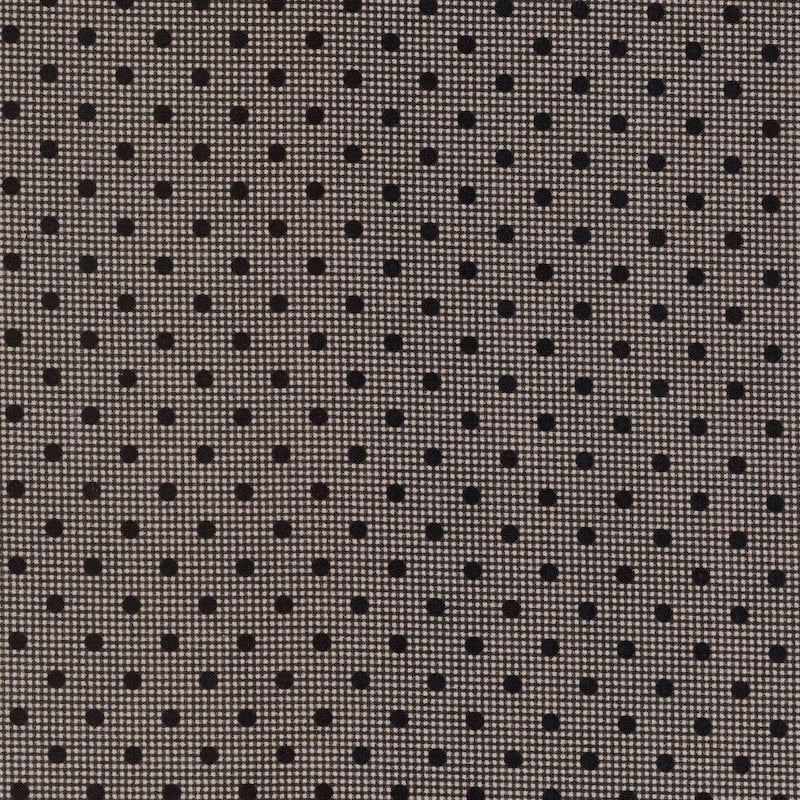 Shelbyville Black Check & Dot | 38073-38