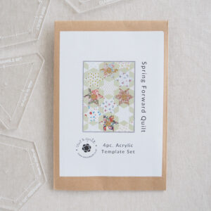 Spring Forward Quilt - Acrylic Template Set - Image 1