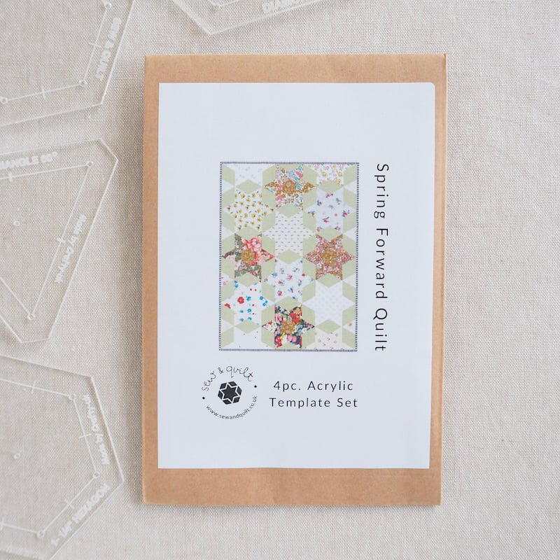 Spring Forward Quilt - Acrylic Template Set