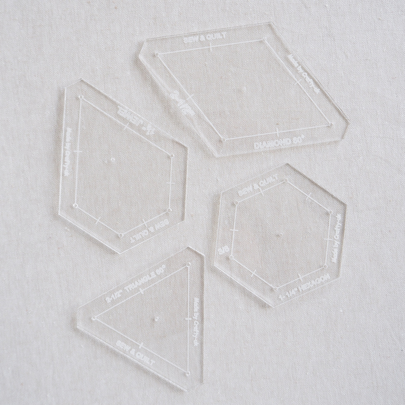 Spring Forward Quilt - Acrylic Template Set