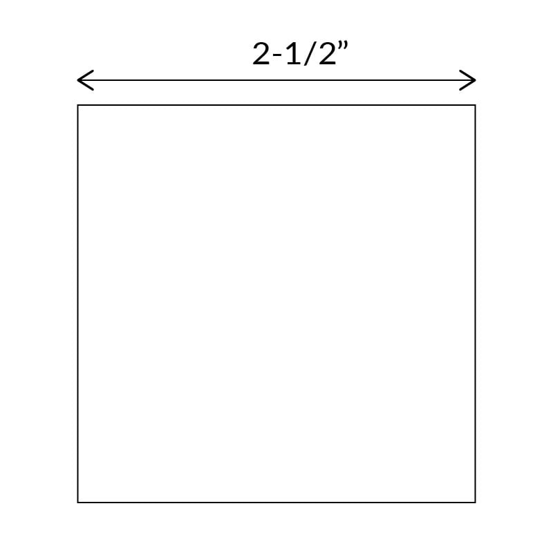 Square - English Paper Pieces