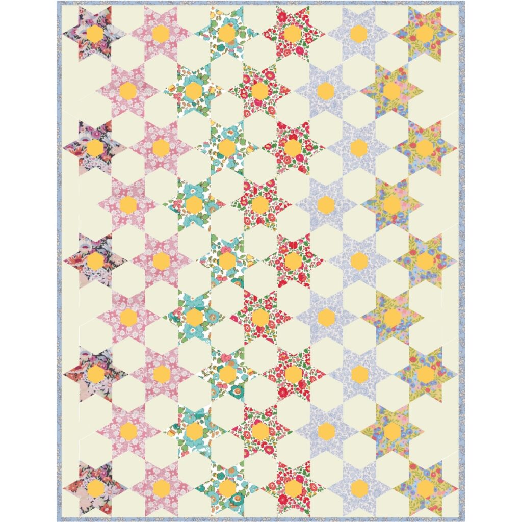 Starlight Bouquet Quilt PDF Pattern
