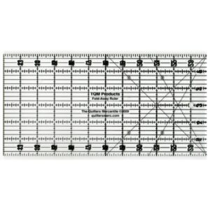 The Fold Away Quilting Retreat Ruler 6 x 24 Inches - Image 1