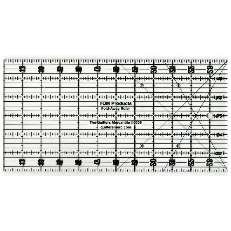 The Fold Away Quilting Retreat Ruler 6 x 24 Inches
