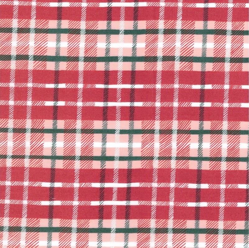 To Be Jolly Red & Green Plaid | 36046-17