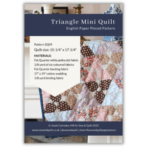 Triangle Mini Quilt Kit - Image 3