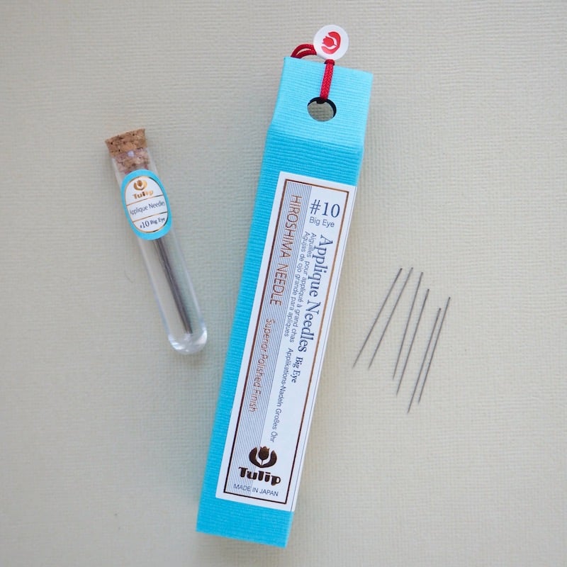 Tulip Hiroshima Applique (Big Eye) Needles #10