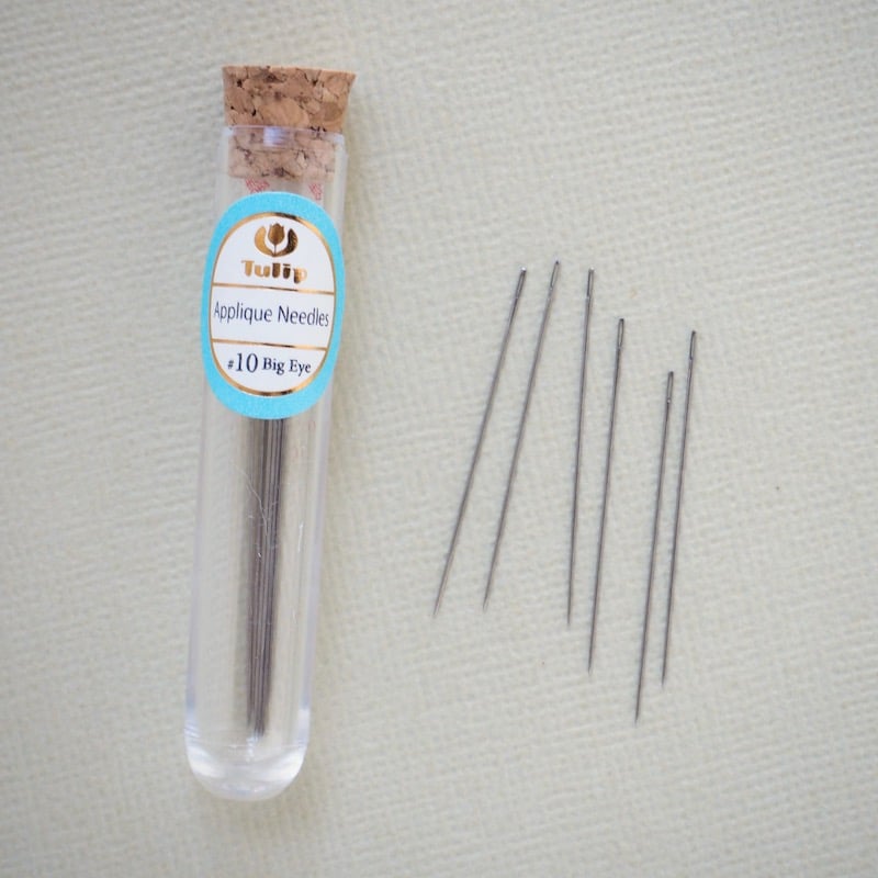 Tulip Hiroshima Applique (Big Eye) Needles #10