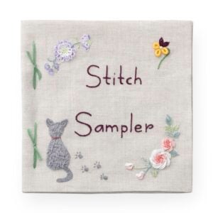 Tulip Embroidery Sampler Book, 3D Stitches - Image 4