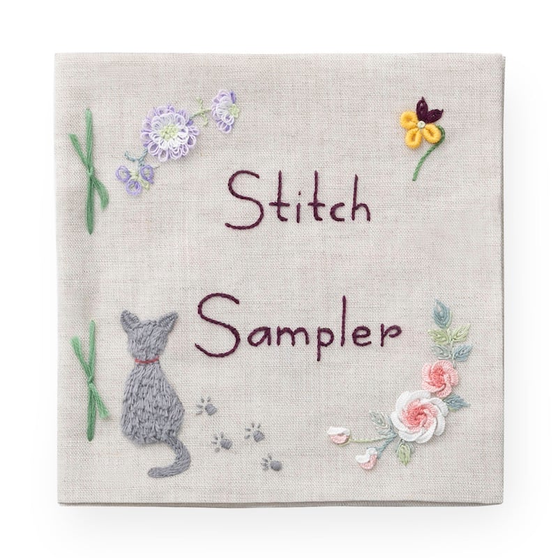 Tulip Embroidery Sampler Book, 3D Stitches