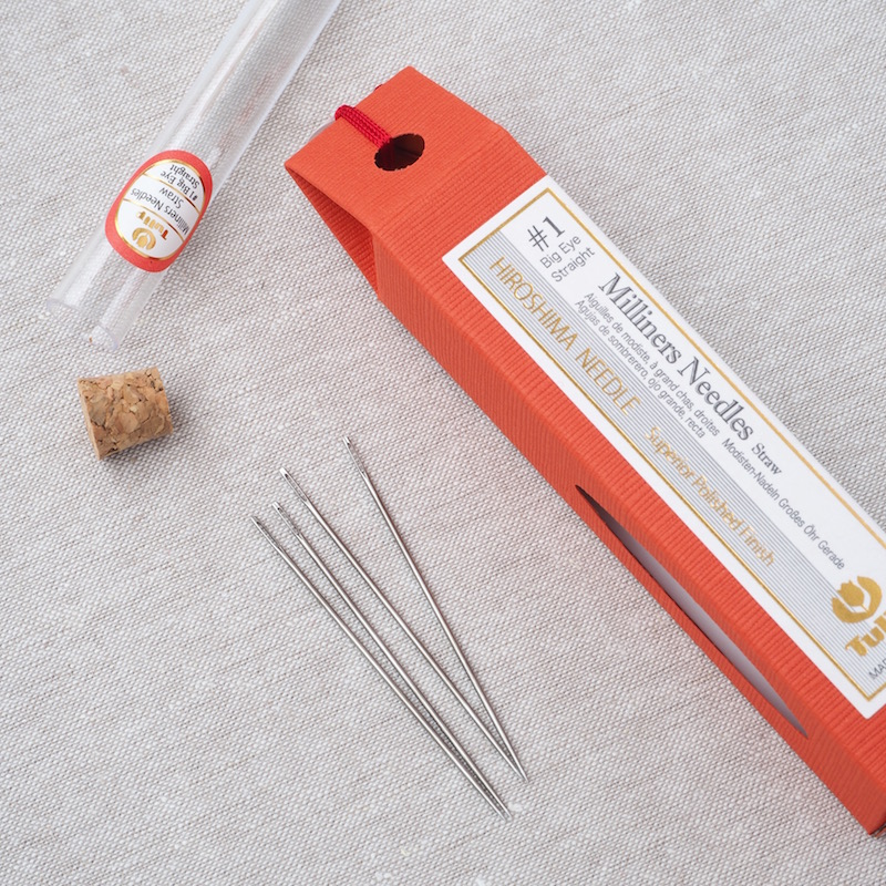 Tulip Hiroshima Milliners BIG EYE (Straw) Needles #1