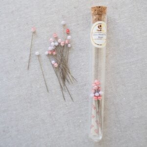 Tulip Hiroshima Glass Head Pins, Akari - Image 2