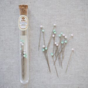 Tulip Hiroshima Glass Head Pins, Sakura - Image 2