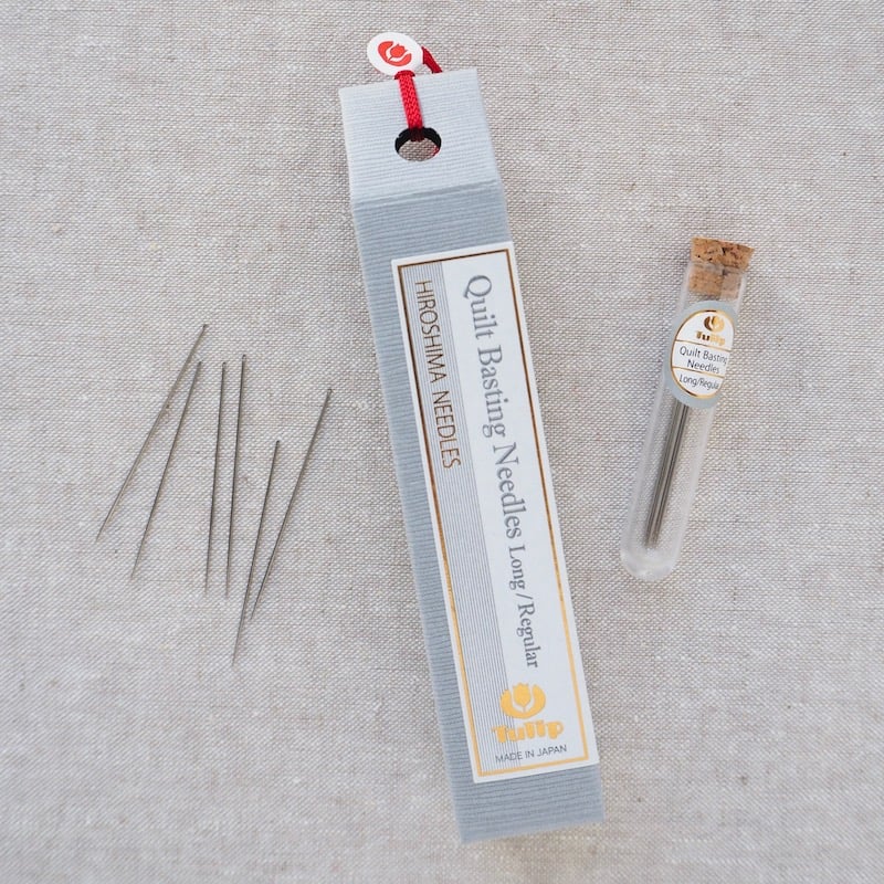 Tulip Hiroshima Quilt Basting Needles Long/Regular