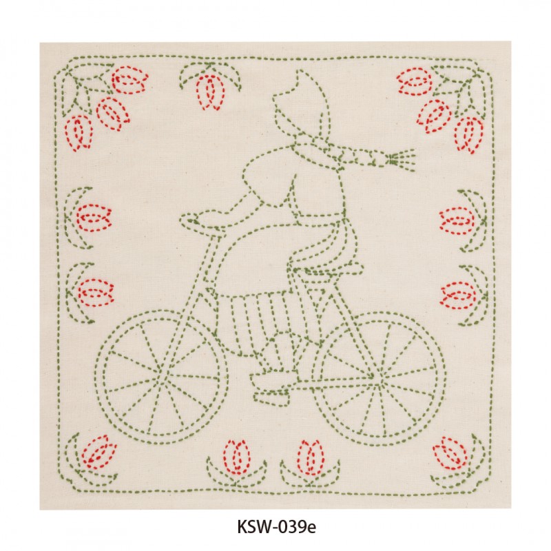 Tulip Sashiko Kit, The Netherlands - Volendam