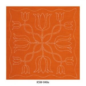 Tulip Sashiko Kit, The Netherlands - Twelve Tulips - Image 3