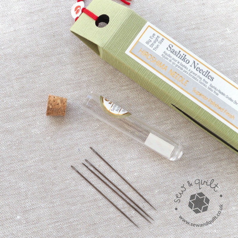 Tulip Hiroshima Sashiko Needles Big Eye Straight (Thin)