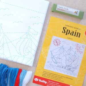 Tulip Sashiko Kit, Spain - Hola - Image 2