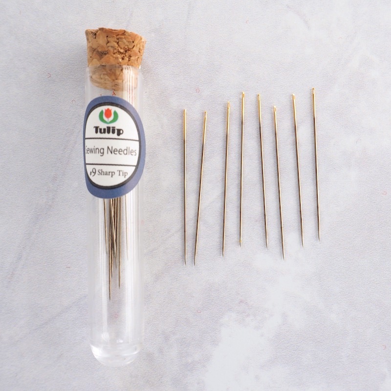 Tulip Hiroshima Sewing Needles #9 Sharp Tip