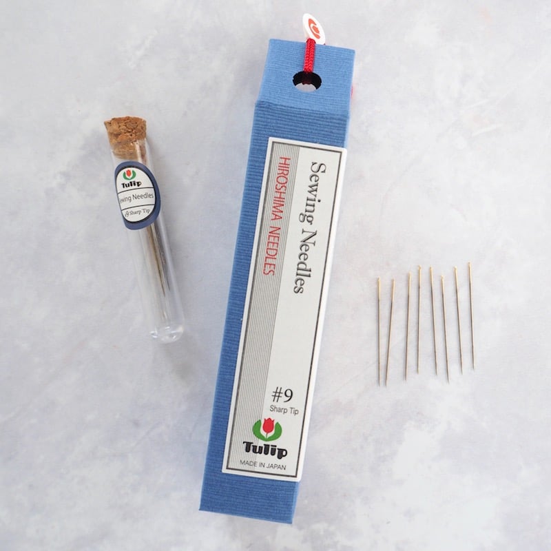 Tulip Hiroshima Sewing Needles #9 Sharp Tip