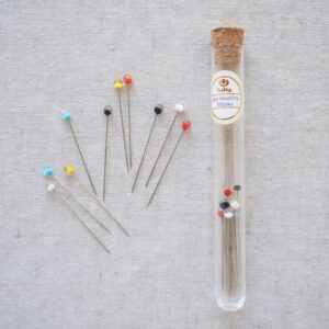 Tulip Hiroshima Glass Head Pins, Shizuku - Image 2