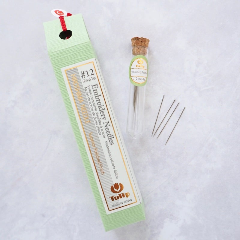 Tulip Hiroshima Embroidery Needles #12