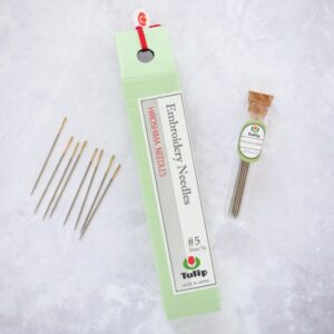 Tulip Hiroshima Embroidery Needles #5 - Image 1