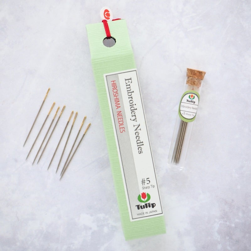 Tulip Hiroshima Embroidery Needles #5