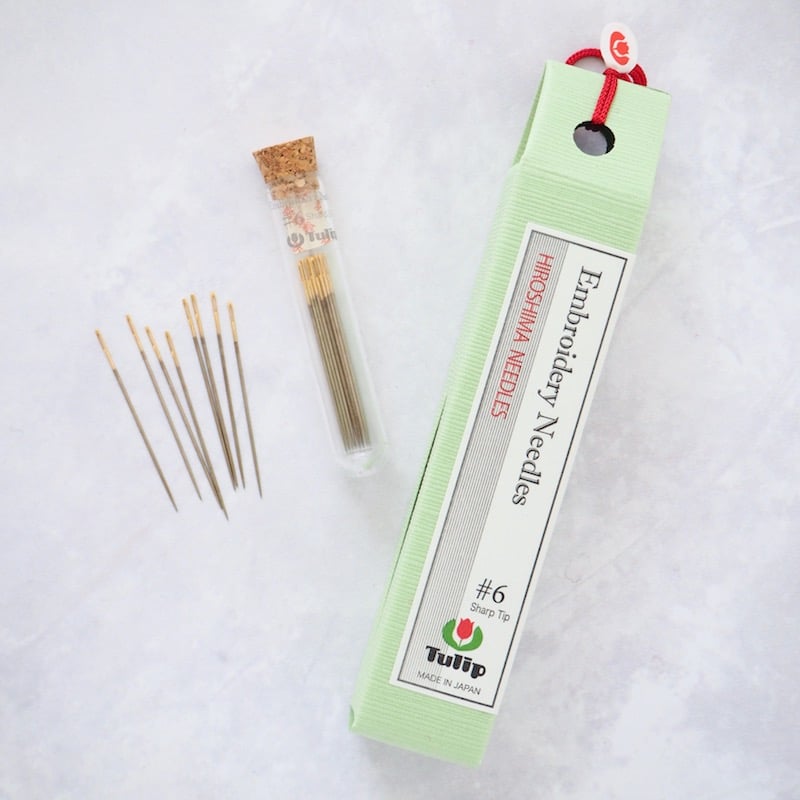 Tulip Hiroshima Embroidery Needles #6