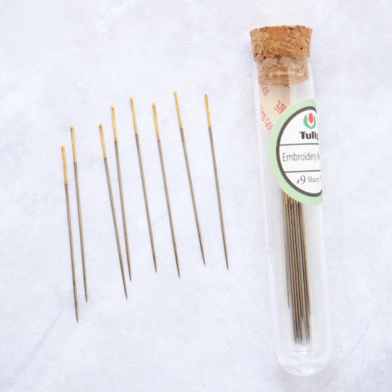 Tulip Hiroshima Embroidery Needles #9