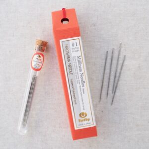 Tulip Hiroshima Milliners BIG EYE (Straw) Needles #1 - Image 1