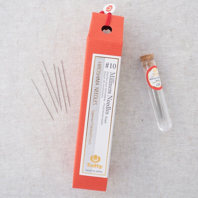 Tulip Hiroshima Milliners Needles (Straw) #10