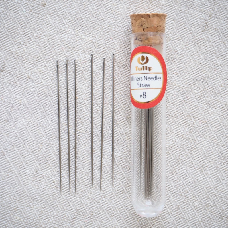Tulip Hiroshima Milliners (Straw) Needles #8