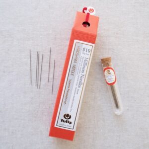 Tulip Hiroshima Milliners Needles BIG EYE (Straw) #10 - Image 1