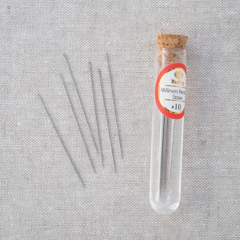 Tulip Hiroshima Milliners Needles (Straw) #10