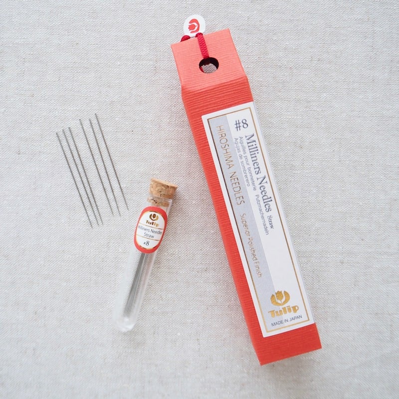 Tulip Hiroshima Milliners (Straw) Needles #8