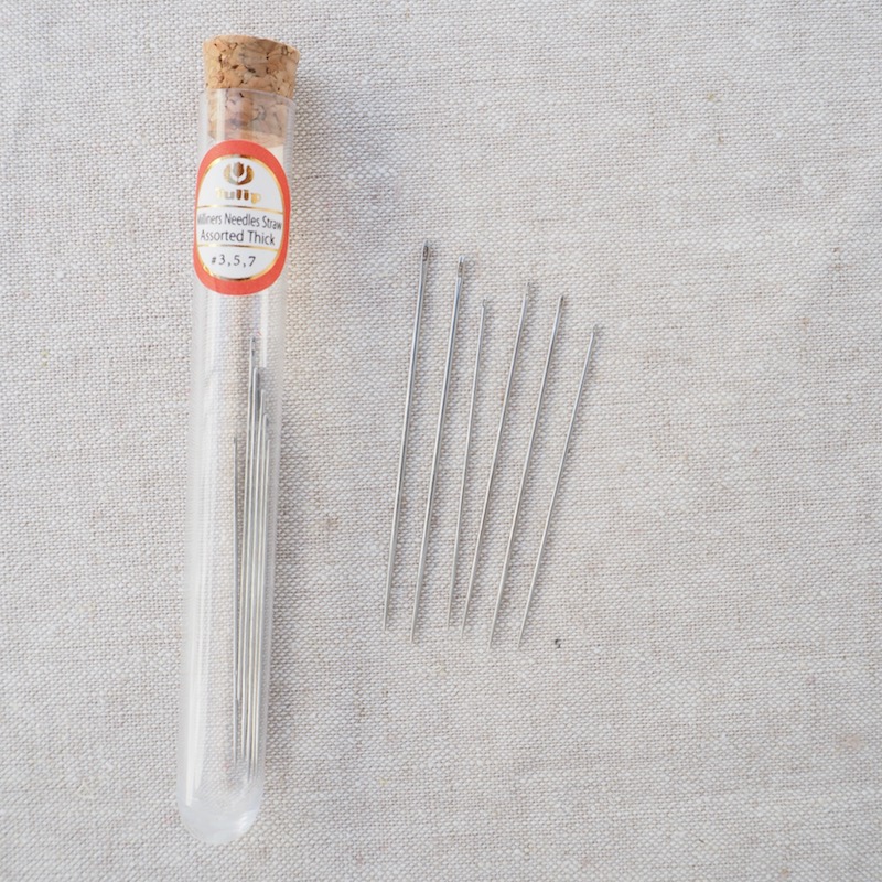 Tulip Hiroshima Milliners Needles (Straw) #3 #5 #7