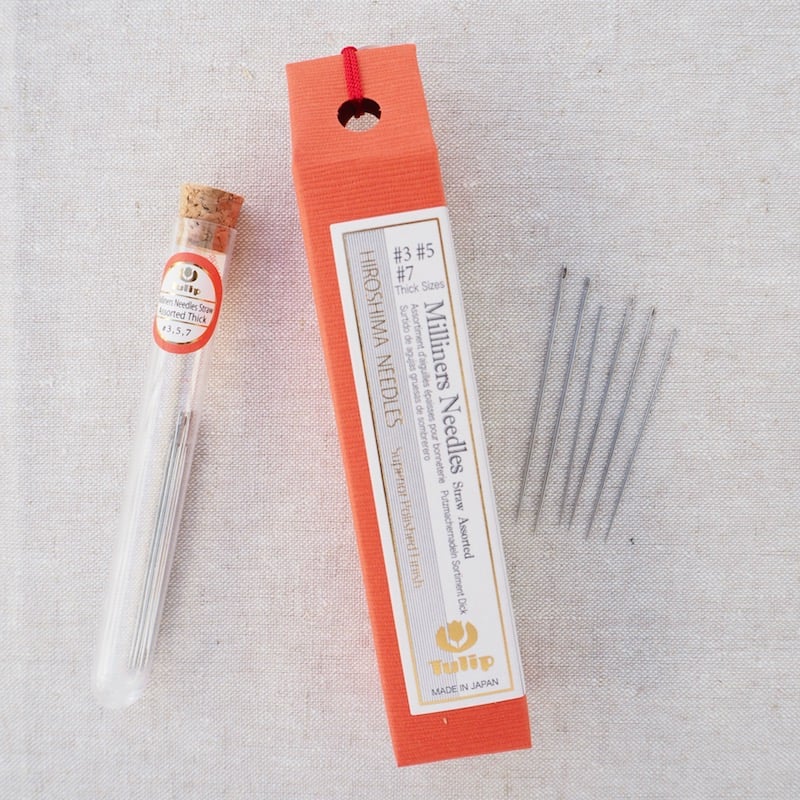 Tulip Hiroshima Milliners Needles (Straw) #3 #5 #7