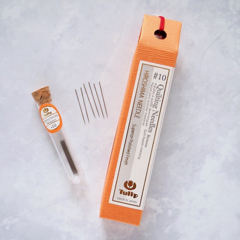 Tulip Hiroshima Quilting Needles (Betweens) #10