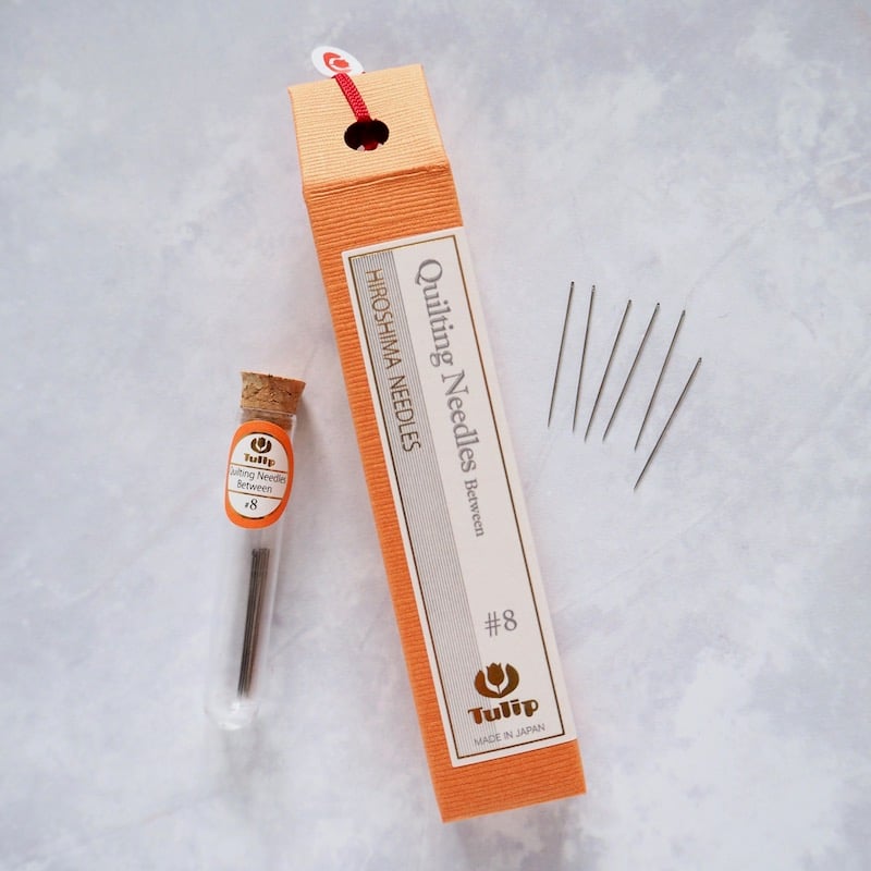 Tulip Hiroshima Quilting Needles (Betweens) #8