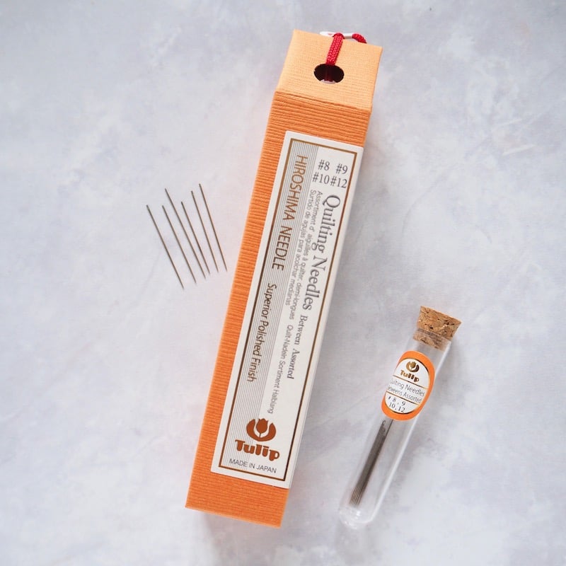Tulip Hiroshima Quilting Needles (Betweens) Assorted
