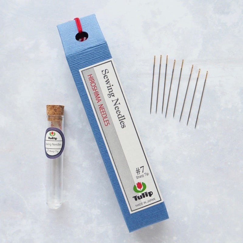 Tulip Hiroshima Sewing Needles #7 Sharp Tip