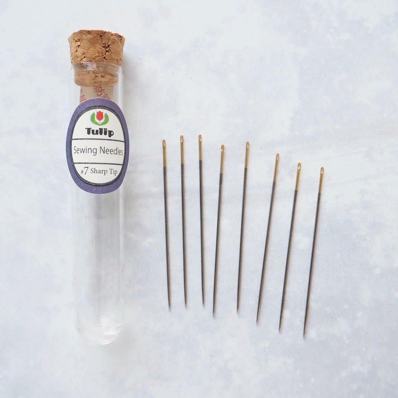 Tulip Hiroshima Sewing Needles #7 Sharp Tip