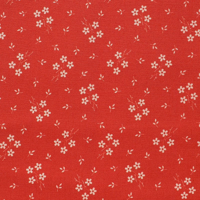 Antique Umbers Red Posie | R311605D-RED