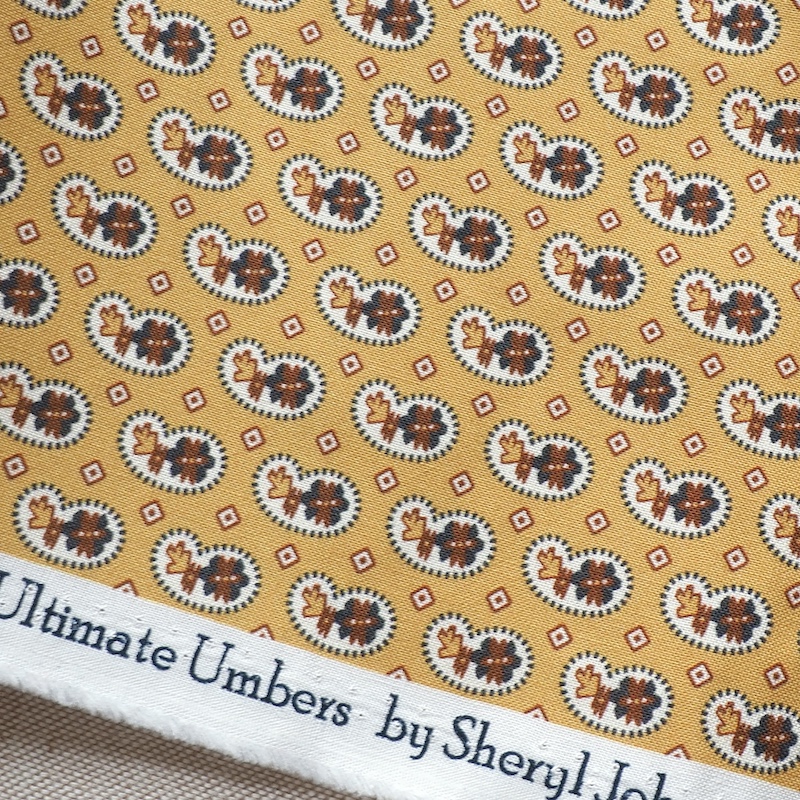 Antique Umbers Gold Perfect Paisley | R311606D-GOLD